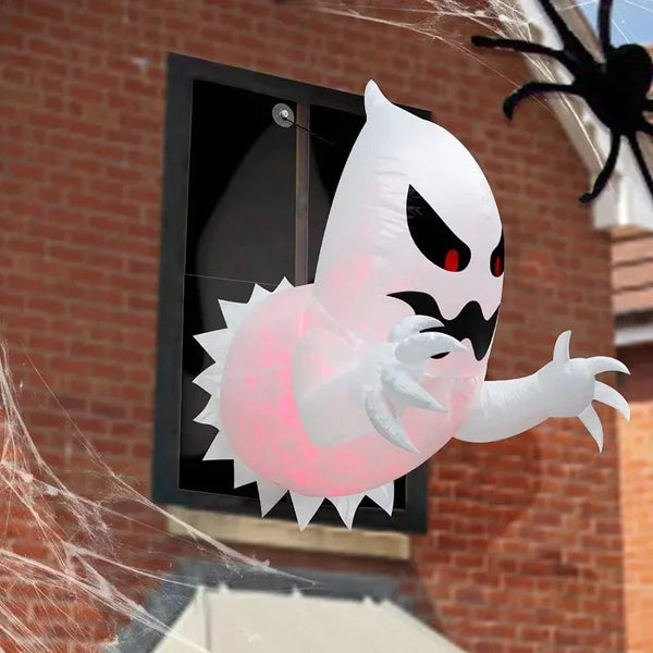 4.59ft Inflatable Halloween Ghost Decoration | Some Decorations Are Just Décor — This One Becomes Part of Your Tradition