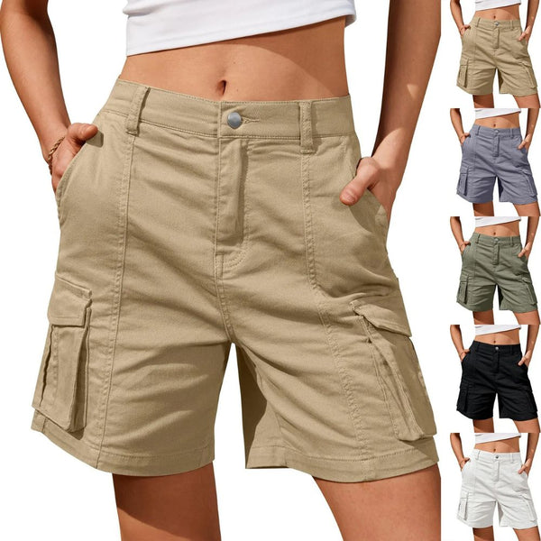 Womens Low Waist Long Work Cargo Shorts | Versatile, Premium-Quality Clothing — From Everyday to Every Occasion