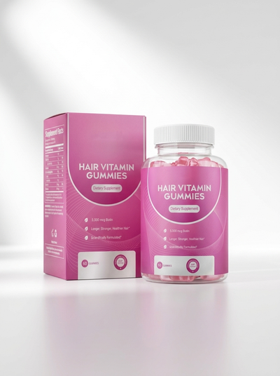 Hair Vitamin Gummies | Biotin-Infused Hair Growth & Strength