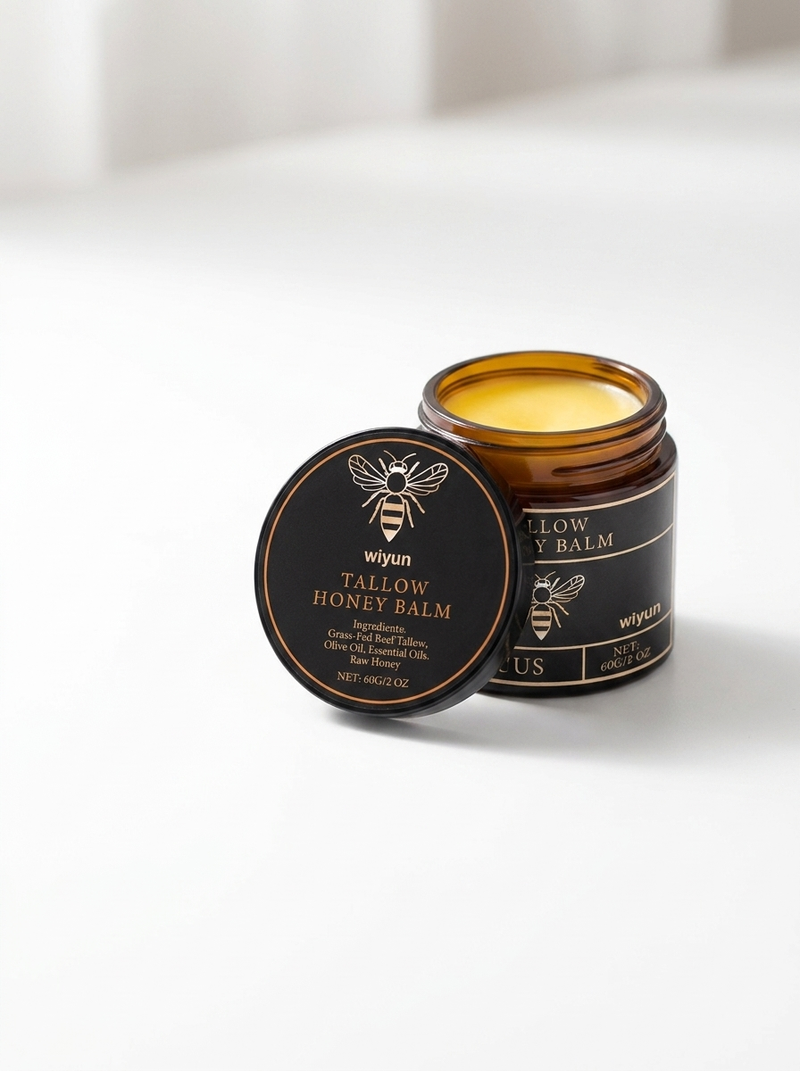 Beef Tallow Honey Moisturizing Cream