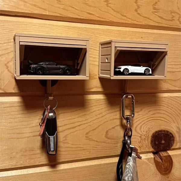 Fun Car Garage Key Holder for Wall | Effortlessly Functional Home Essential for Clean, Organised Living