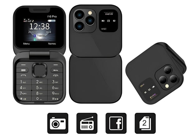 Foldable Dual SIM Phone | Premium Quality, Thoughtful Design — Built for Real Everyday Life