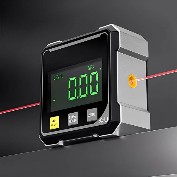 Digital Angle Finder with Laser Level | Durable, Reliable & Designed for Both Home DIY & Professional Use