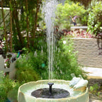 LED Solar Energy Fountain | Built for British Weather — Durable, Attractive Outdoor Design