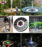 LED Solar Energy Fountain | Built for British Weather — Durable, Attractive Outdoor Design