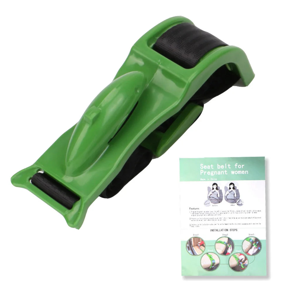 Pregnancy Seat Belt Extender Adjuster | Luxury-Feel Fashion Accessory — Where Style Meets Everyday Function