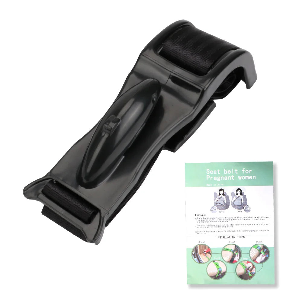 Pregnancy Seat Belt Extender Adjuster | Luxury-Feel Fashion Accessory — Where Style Meets Everyday Function