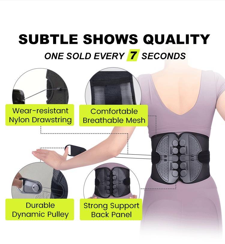 Lumbar Support Brace | Doctor-Recommended Support for Pain Relief, Recovery & Mobility