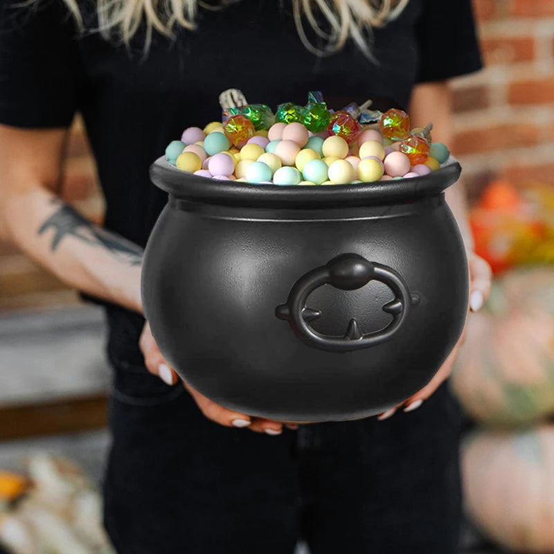 Witch Cauldron Halloween Candy Bowl | Festive, Charming & Built to Create Magical, Lasting Seasonal Memories