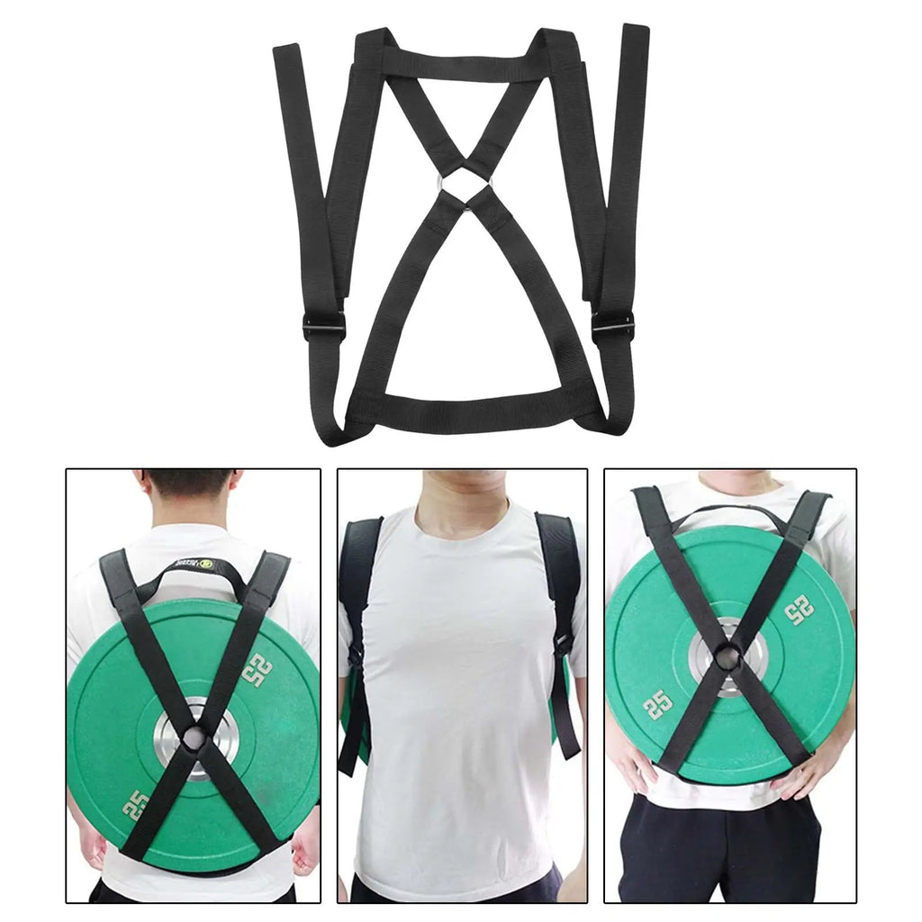 Adjustable Weighted Training Vest for Barbell Plates | Compact, Durable & Effective — Your Complete Home Gym Essential