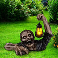 Scary Zombie Outdoor Halloween Decor with LED Light | Bring the Magic of the Season into Your Home with This Beautiful Piece