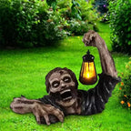 Scary Zombie Outdoor Halloween Decor with LED Light | Bring the Magic of the Season into Your Home with This Beautiful Piece