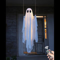 Outdoor Lighted Ghost Halloween Decoration with Swing and LED Lights | Festive, Charming & Built to Create Magical, Lasting Seasonal Memories