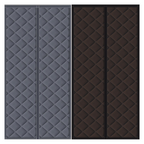 Magnetic Thermal Door Insulation Curtain | Heavy Duty Draught Excluder Curtain for Energy Saving and Warmth