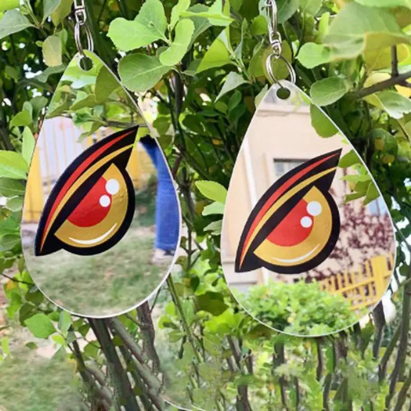 Reflective Scare Eye Disc Bird Repeller | Built for British Weather — Durable, Attractive Outdoor Design