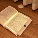 LED Night Vision Flat Panel Reading Light | Clip-On Book Light for Bed, Desk & Reading