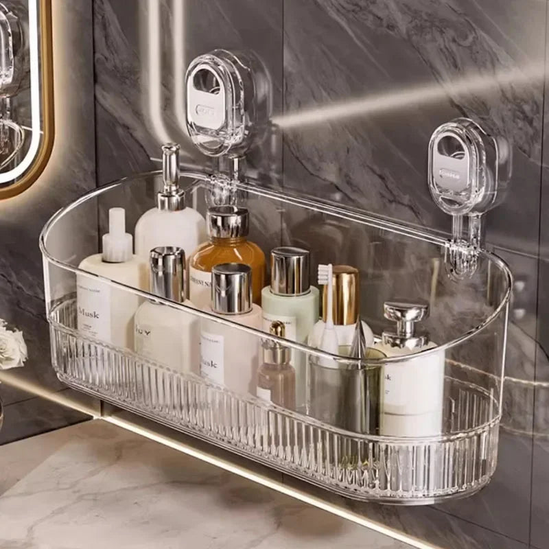 Multipurpose Suction Cup Storage Rack | Compact, Stylish & Incredibly Useful — An Everyday Home Must-Have