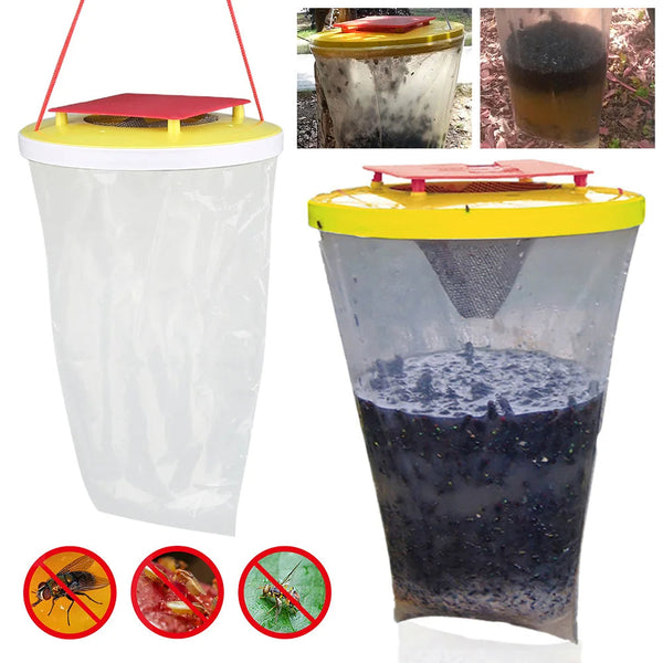Eco-Friendly Disposable Fly Trap Outdoor Bag | Make Your Garden Beautiful, Functional & the Envy of the Neighbourhood