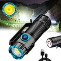 Compact Rechargeable Flashlight LED Torch | Engineered for the Great Outdoors — Lightweight, Tough & Dependable