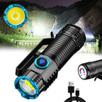 Compact Rechargeable Flashlight LED Torch | Engineered for the Great Outdoors — Lightweight, Tough & Dependable