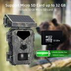 Compact Solar Powered Trail Camera | Easy-Care Garden Essential That Transforms Any Outdoor Space