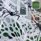 Halloween Giant Spider Web Decoration with Stakes | Festive, Charming & Built to Create Magical, Lasting Seasonal Memories