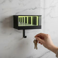 Infinity LED 3D Car Key Holder | Wall-Mounted Key Organiser with Infinity Mirror LED Effect