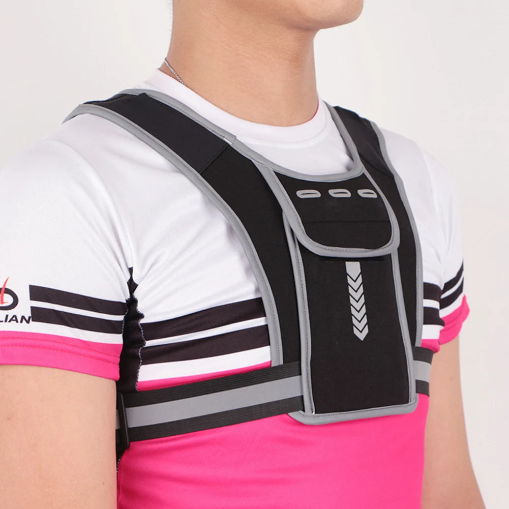 Reflective Running Vest Chest Bag | Style and Practicality Finally Together — The Modern Home Essential