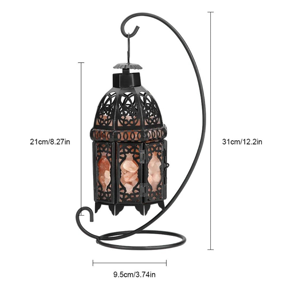 Vintage Iron Salt Rock Tabletop Lamp | Style and Practicality Finally Together — The Modern Home Essential