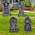 Halloween Tombstone Gravestones with Stakes | Bring the Magic of the Season into Your Home with This Beautiful Piece