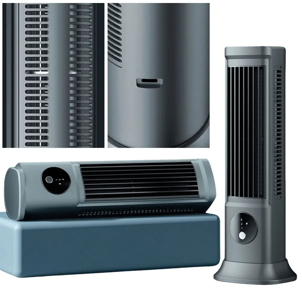 Mini Rechargeable Air Conditioning Desk Fan | Intelligent Design Meets Reliable, Long-Lasting Everyday Performance