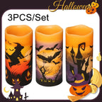 Halloween Flameless Candles Set | Some Decorations Are Just Décor — This One Becomes Part of Your Tradition