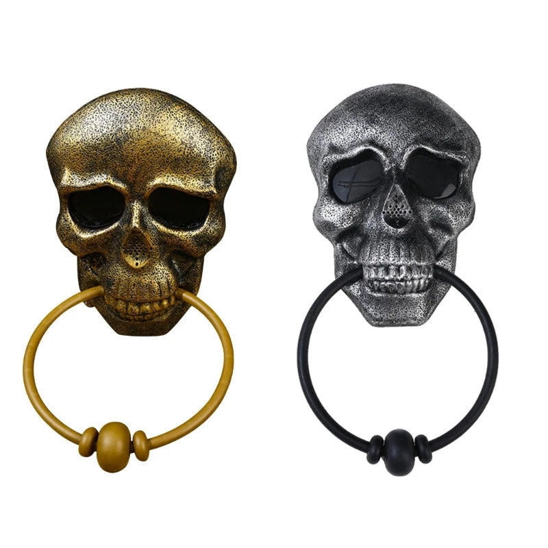 Skeleton Head Door Knocker Halloween Decoration | Festive, Charming & Built to Create Magical, Lasting Seasonal Memories