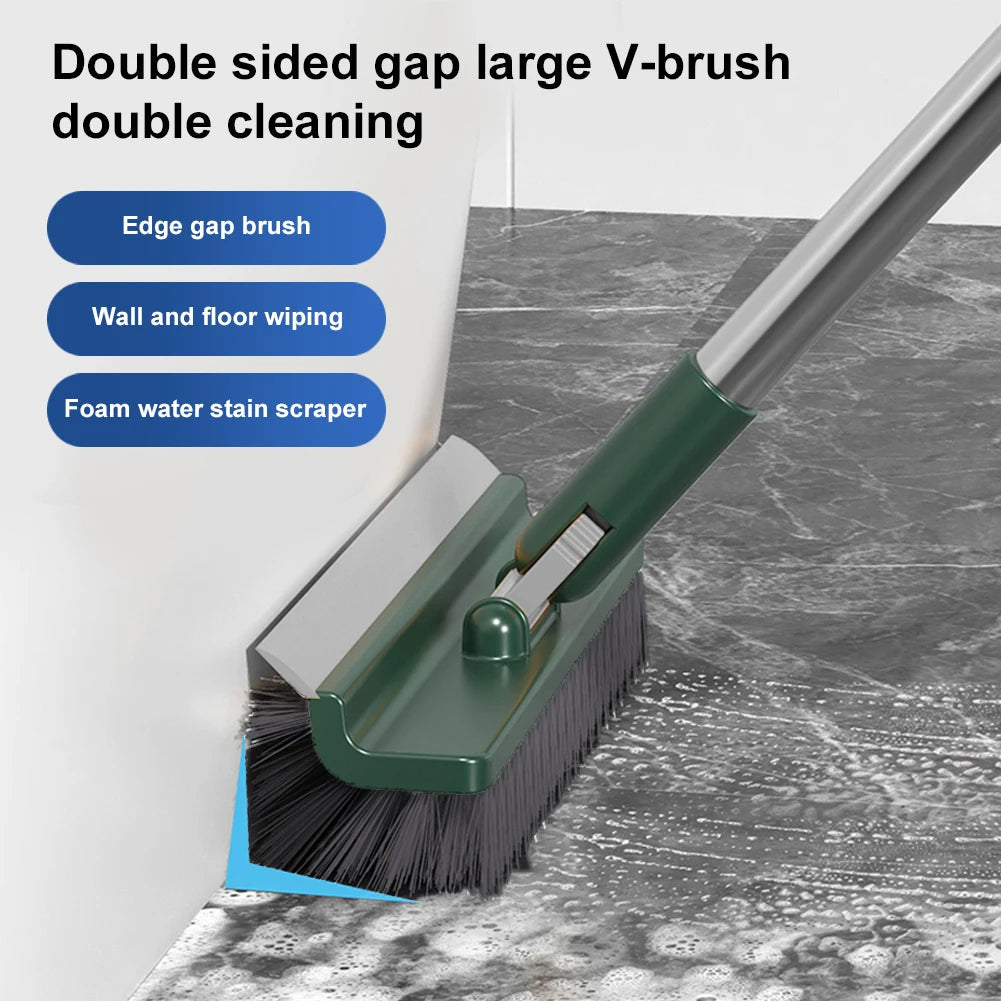 Long Handle Floor Scrub Brush with Stiff Bristles | Upgrade Your Home with This Thoughtfully Designed Everyday Essential