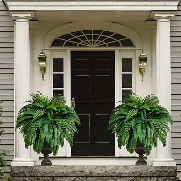 UV Resistant Lifelike Artificial Boston Fern | Practical, Beautiful & Built to Last — The Smart Choice for Any Home