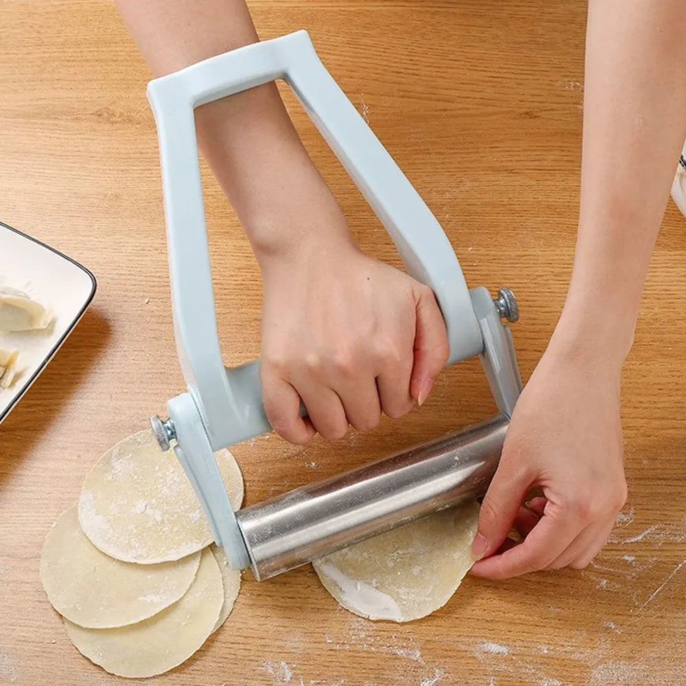 Stainless Steel Adjustable Rolling Pin | Precision Baking Tool for Pastry, Pizza & Dough