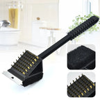3 in 1 Barbecue Grill Brush with Scraper and Sponge | Make Your Garden Beautiful, Functional & the Envy of the Neighbourhood