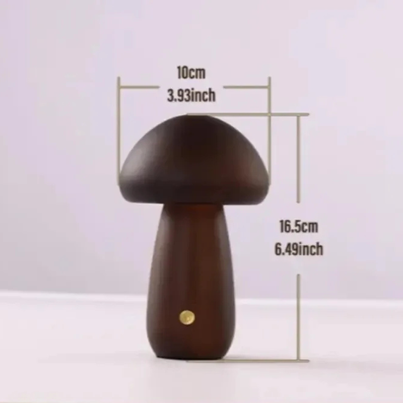 Mushroom Night Light Bedside Lamp | Style and Practicality Finally Together — The Modern Home Essential