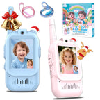 Children's 2-Pack Video Walkie Talkie | Kids Two-Way Radio with Screen for Outdoor Adventures