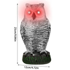 Realistic Owl Decoy Bird Repeller | Hardy, Weather-Resistant & Beautifully Designed for Your Outdoor Space