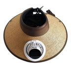 Wide Brim Sun Hat with Solar Powered Fan | Thoughtfully Crafted Accessory — Timeless Style & Premium Quality Feel