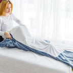 Soft Flannel Shark Hoodie Blanket | Wardrobe Staple with a Luxurious Feel & Contemporary Silhouette