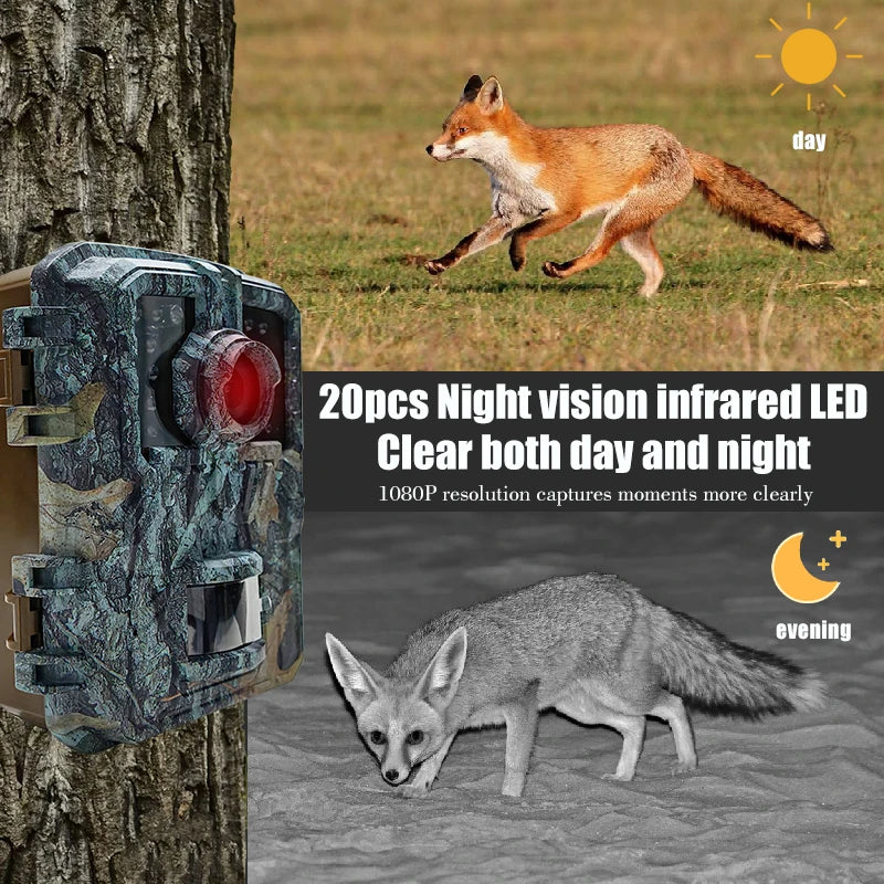Mini 16MP Night Vision Trail Camera with PIR Motion Tracking | Intelligent Design Meets Reliable, Long-Lasting Everyday Performance