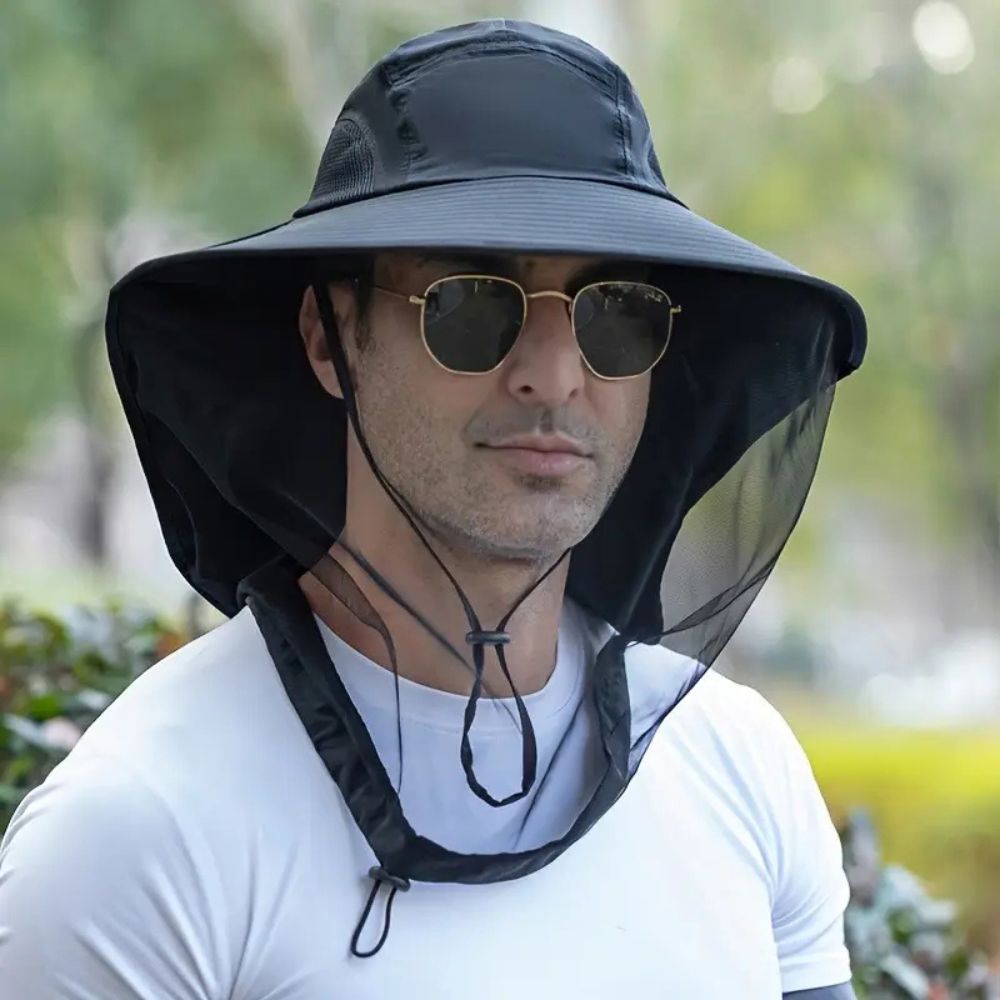 Breathable Sun and Mosquito Protection Wide Brim Hat | Style and Practicality Finally Together — The Modern Home Essential