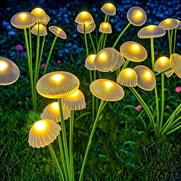 Solar Swaying Mushroom Garden Decor Lights | Premium Outdoor Essential for Garden Lovers — Built to Last Outdoors