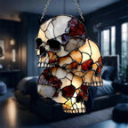 Hanging Skeleton Head Halloween Skull Decoration | The Perfect Seasonal Touch for Your Home — or as a Thoughtful Gift