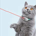 Interactive Laser Cat Collar with USB Charging | Automatic Self-Play Laser Pointer for Cats
