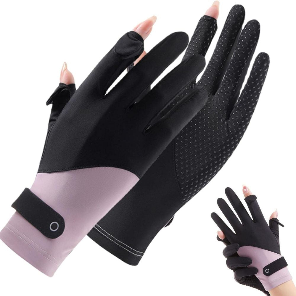 Womens Breathable UV Sun Protection Driving Gloves | The Perfect Finishing Touch for Any Look, Any Season, Any Outfit