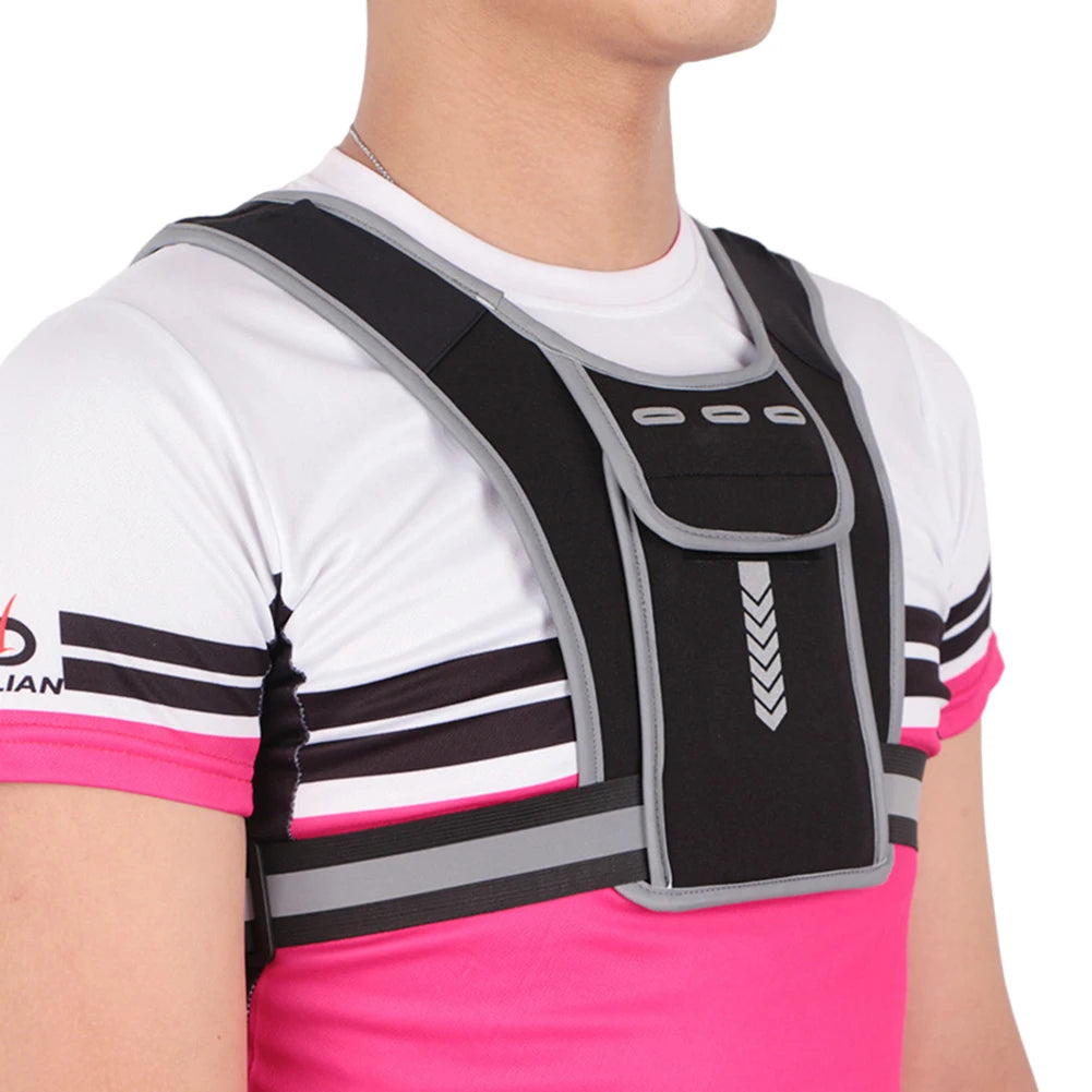 Reflective Running Vest Chest Bag | Style and Practicality Finally Together — The Modern Home Essential
