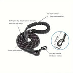 Reflective Dog Leash with Padded Handle | Designed for Happy, Healthy, Well-Loved Pets of Every Breed